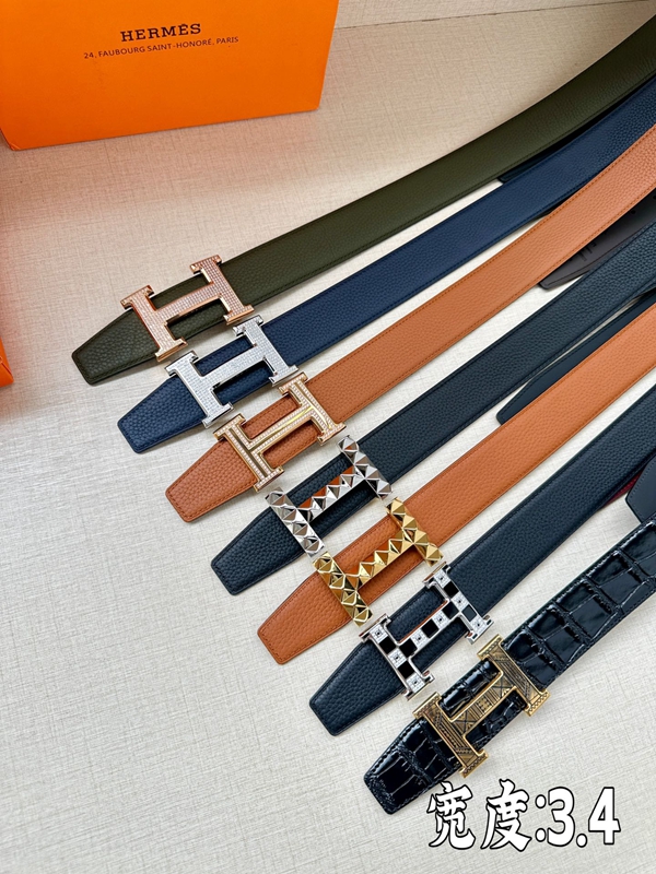 エルメス激安ベルト角部分ディテール